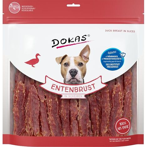 Magret de Canard en tranches - Snack sans céréales pour Chiens - en Filet de Canard - 1 x 900 g (1/5)