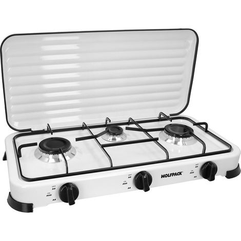Cocina Gas 3 Fuegos Potencia 5,4 Kw. (1/4)