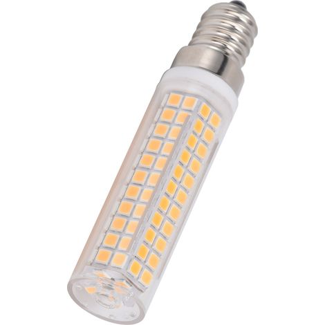 Ampoule LED E14 sans scintillement, 1500 lm, 136 LED, culot E14, dimmable, équivalente à une ampoule halogène de 100 W, pour suspensions, plafonniers, appliques murales et lampes de table, 110 V, blan (1/5)