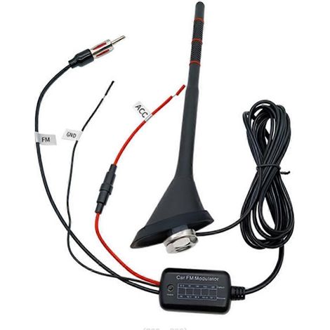 Antenne radio active pour voiture avec GPS et FM, modulateur Bluetooth, étanche et résistante à la poussière, universelle (1/4)