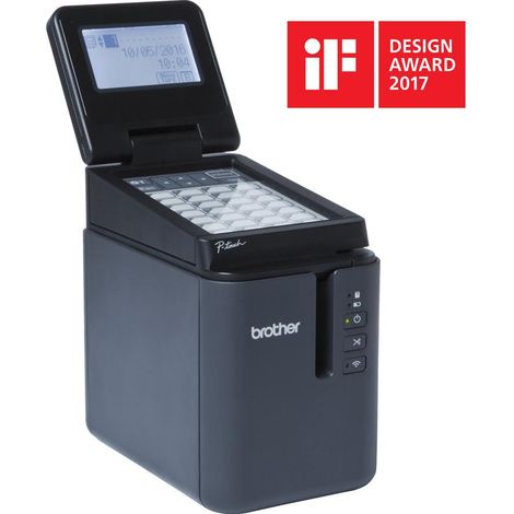Brother PT-P950NW impresora de etiquetas Transferencia térmica 360 x 360 DPI 60 mm/s Inalámbrico y alámbrico Ethernet TZe Wifi