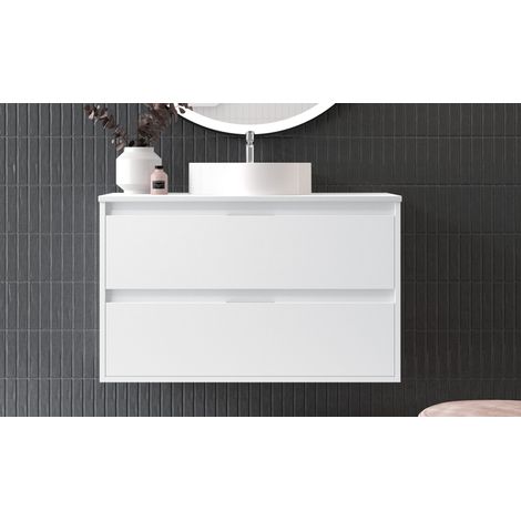 MUEBLE 60 ETNA BLANCO SATINADO