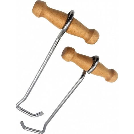 2-Piece Boot Puller  Ergonomic, Compact, for Wooden Boots, for Horse Riding, etc. (1/5)