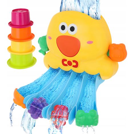 Badespielzeug-Wasserente, 4 Tassen (1/5)