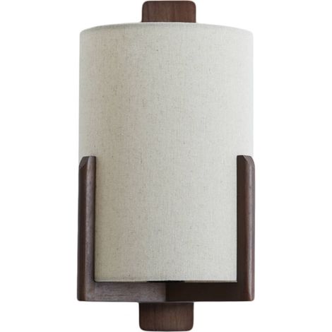 Light & Living - applique murale - Litto - marron - bois - E27 - (1/3)