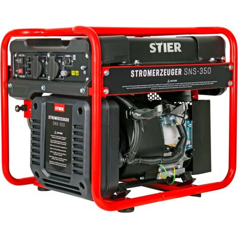 Groupe électrogène SNS-350 STIER, 3,5 kW, 69 dB(A)
