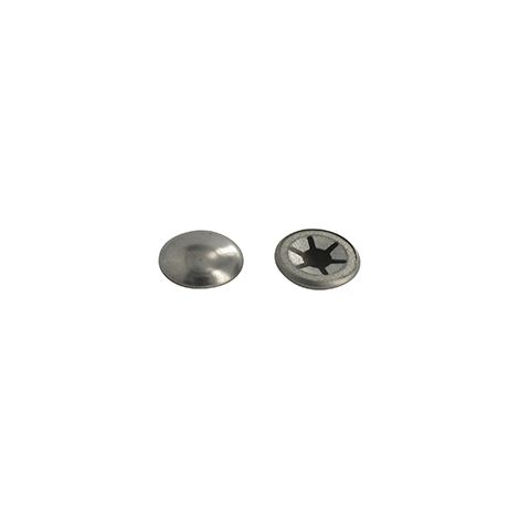 Pastilla de paro de Clips - ø Interno: 6mm, ø: Externo: 16mm