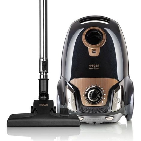Haeger VC-75B.039A Staubsauger 4 L Zylindrischer Staubsauger Dry 750 W Staubbeutel