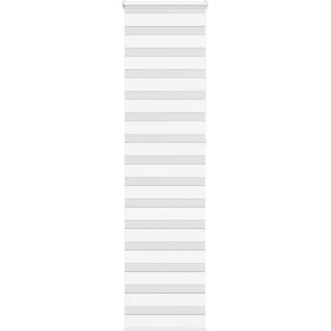 Doppelrollo Weiß 65x230 cm Stoffbreite 60,9 cm Polyester