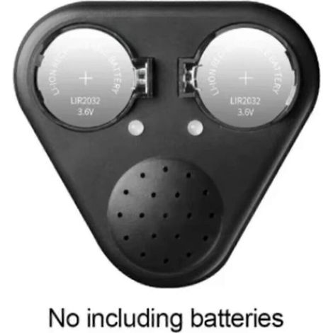 Caricabatterie a doppio slot per batterie a bottone con controllo vocale LIR2032 LIR2025-- (1/5)
