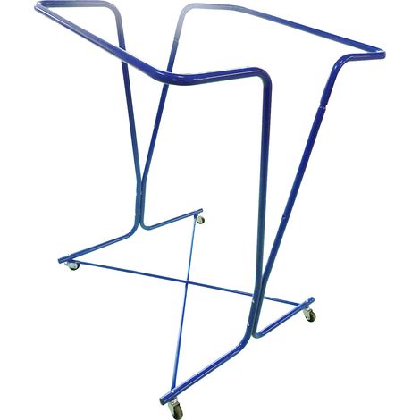 Mottez, Support sac-poubelle à roulettes, capacité max 600 l,