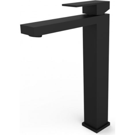 Grifo de lavabo alto Besco moderno Varium negro (1/2)
