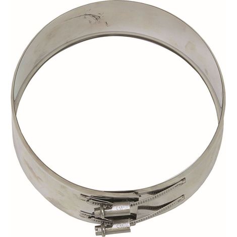 Vaillant Collier de serrage 160mm acier inox pour système d'échappement façade 110/160 mm, 0020143394