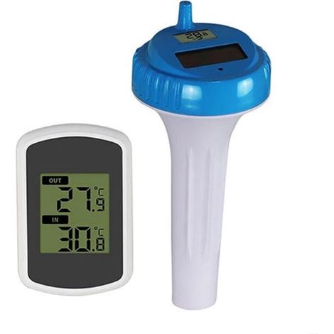 Thermomètre à Eau Thermomètre Numérique Flottant For Piscines Et Spas Extérieurs Et Intérieurs (1/5)