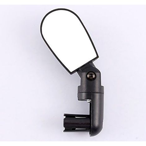 Rétroviseurs de vélo, petit miroir de guidon noir, réglable à 360 degrés, pour cyclisme, 1 pièce