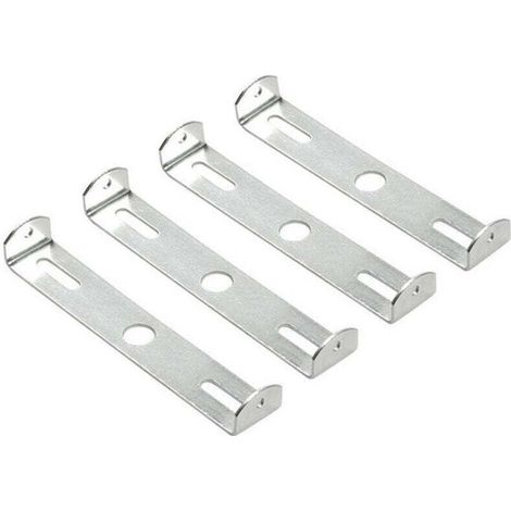 Support de Fixation Plafonnier 115mm 4 Pièces Plaque de Base Luminaire Suspendu Lustre Plafond