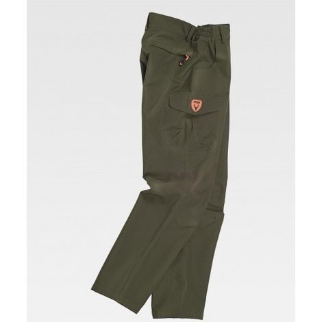 Pantalón forrado impermeable WORKTEAM Sport S8300 3XL Verde Caza