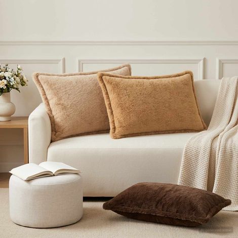 vidaXL Funda de almohada 6 uds. HOUTEN Gris topo 50 x 80 cm (1/5)