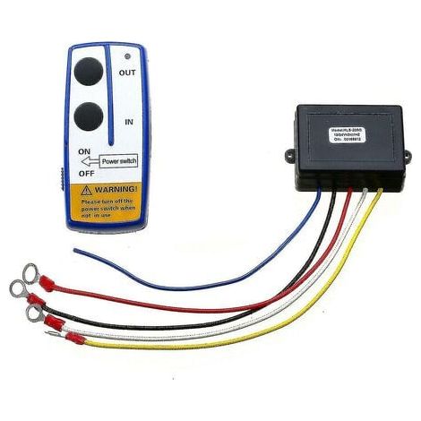 12V Radio Controlled Recovery Winch for Jeep, ATV, SUV, UTV