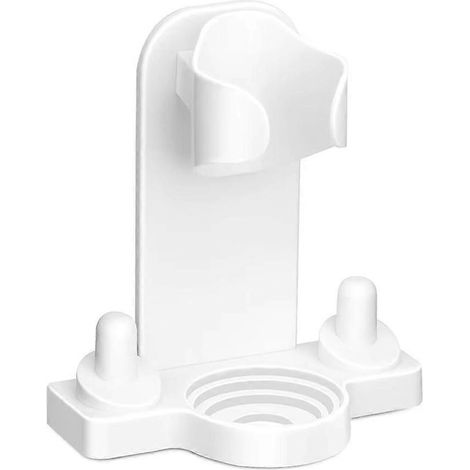 Support mural pour brosses à dents électriques Oral-B IO, avec rangement pour têtes de brosse et capuchons de protection. (1/5)