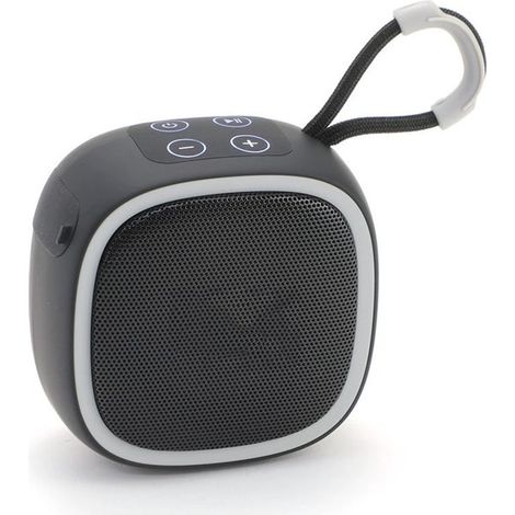 Altoparlante wireless - 9×9×5,3 cm - Portatile - Mini altoparlante Bluetooth - Compatibile con smartphone/tablet/TV - Ricarica tramite Type-C - Potenza di uscita 5W - Ideale per feste in piscina, spia