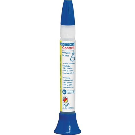 WEICON  Adhesivo  de  cianoacrilato  VA  1401  12  g  líquido  transparente  incoloro  sistema  de  pluma  -  12054012 (1/3)