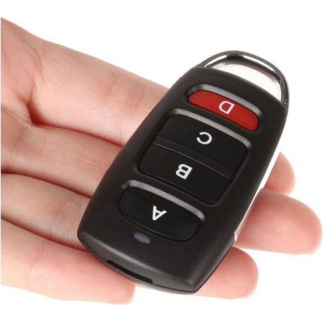 Télécommande Universelle Pour Portail Électrique - 433 Mhz - Compatible Garage Portail Alarme Chauffage - Lot De 2 (1/5)