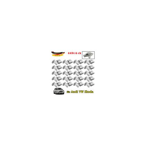 Kit de 44 vis, fixation cache moteur, protection soubassement, pour Skoda Audi VW (1/5)