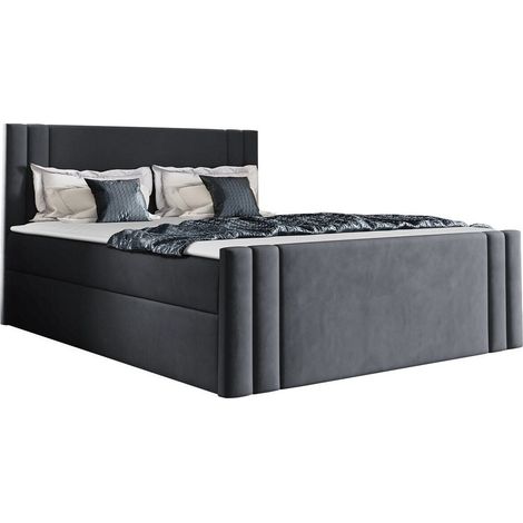 Cama continental Mel, Amor Velvet 4320, Continental, Individuales, 120x200, Tapiz, Somieres, 124x213x103cm (1/5)