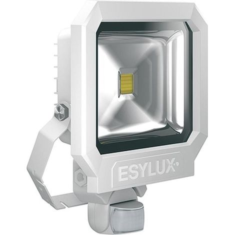 OFL/AFL SUN LED-Strahler 50W 1 LED weiß matt + Bewegungsmelder Außenleuchte TOP (1/5)
