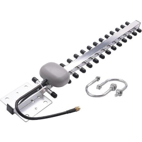 RP-SMA 2,4 GHz 13-Element-Richtantenne für WLAN (20 dBi) für Modem/PCI-Karte/Router