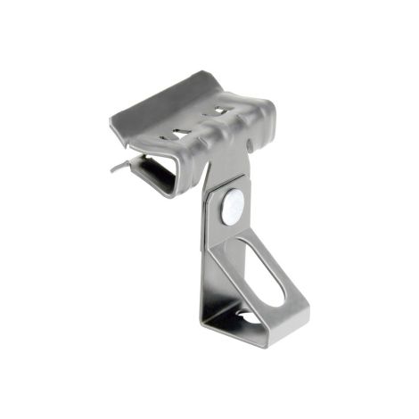 Attache à clipser pour tige filetée M6 CVA - Épaisseur de la bride 1,5-4 mm - zinc lamellaire - Boite de 50 - CELO - 91546CVA