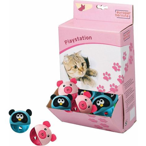 Ebi Zab. Bola Juguete Esférico para Gato Varios Colores