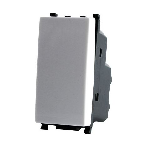 Mapam GEM Interruttore unipolare 16A - 250V T2 compatibile Vimar Plana bianco - 601B