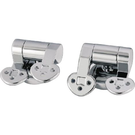 Vis Abattant Wc - Fixation Par Le Dessus - Pour Abattant À Fermeture Ralentie - Lot De 2 (1/4)