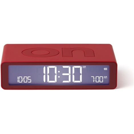 Radio réveil Lexon FLIP CLASSIC RED Designer Adrian&Jeremy Wright (1/3)
