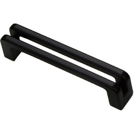 Maniglie nere per ante di mobili da cucina, maniglie per cassetti in lega di zinco, maniglie a tirante, maniglie per armadi, maniglie per guardaroba con viti per mobili da cucina e da camera da letto. (1/5)
