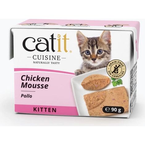 Mousse de Pollo para Gatito Junior Catit Cuisine Kitten (1/5)