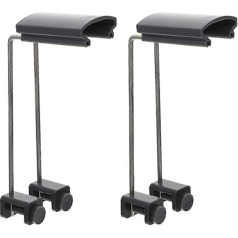 Support de lumière d'aquarium Led réglable, 2 pièces, support de montage de réservoir, support de lumière de réservoir