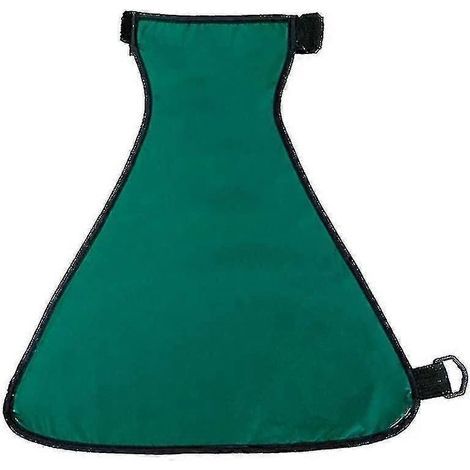 Gilet imperméable pour chien, protection ventrale pour animaux de compagnie, vêtement imperméable pour chien et chat (vert, taille S) (1/4)