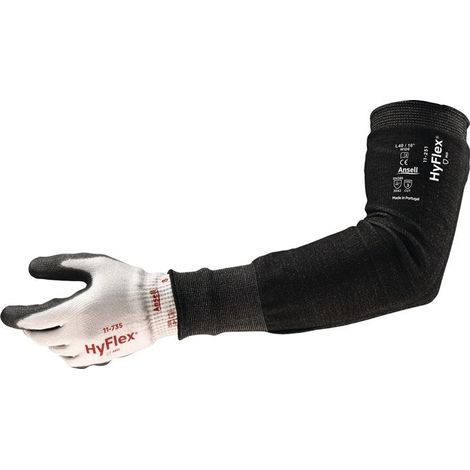Armschützer HyFlex 11-250 305mm schwarz HPPE-Intercept-Gewebe (1/4)