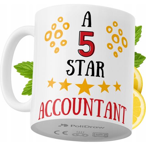 Lustige Kaffeetasse mit witzigem Textdesign für Buchhalter – ideal für Geburtstage, Namenstage und Feiertage. Hochwertige Tasse für besondere Anlässe im Büro oder Homeoffice. Farbe: Weiß, 330 ml.