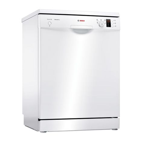 Bosch – Lave-vaisselle 12 couverts SMS25AW05E – Classe énergétique A++ – Niveau sonore 48 dB – Technologie Active Water – Cuve en Polinox