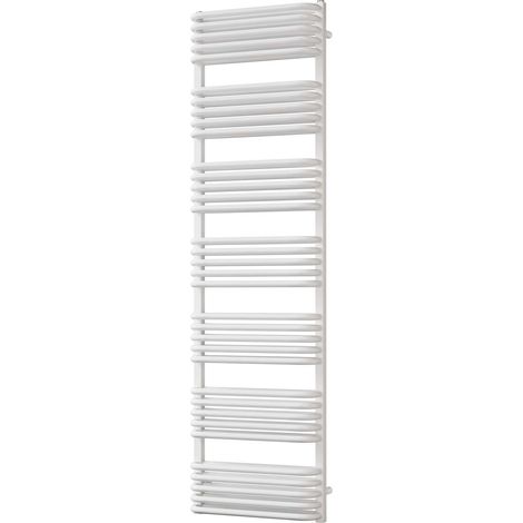Crossmoor - White Towel Radiator - H1800mm x W500mm (1/3)