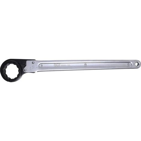 Clé à Tuyauter à Cliquet 32 mm - Acier Résistant - Prise Ferme et Efficace, Zones Difficiles - D-Work (1/5)
