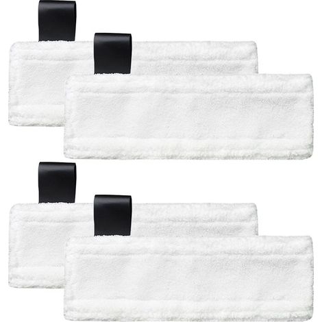 Chiffons microfibres de rechange pour nettoyeurs vapeur Kärcher Easy Fix SC2, SC3, SC4, SC5 (pack de 4) (1/4)