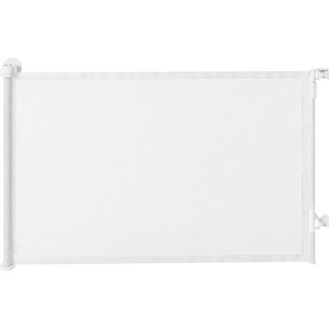 Einziehbares Hundegitter, 140 cm, einfache Einhandbedienung