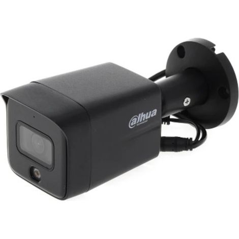 Dahua Bullet Ip 6MP Smart Dual Light 2.8mm PoE Nero IPC-HFW1639TC-A-IL