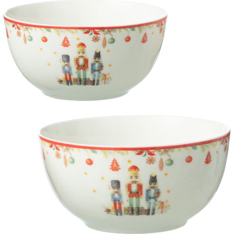 Ensemble de 2 bols casse noisette en coffret cadeau (1/2)