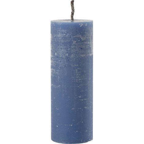 Bougie Pilier Extérieur "Odessa" 28cm Bleu (1/2)